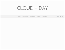 Tablet Screenshot of cloudandday.com